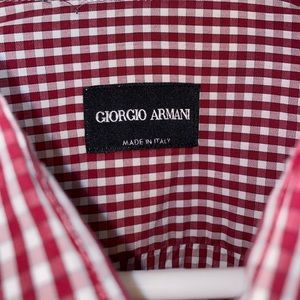 Giorgio Armani Mens Dress Shirt Size 44